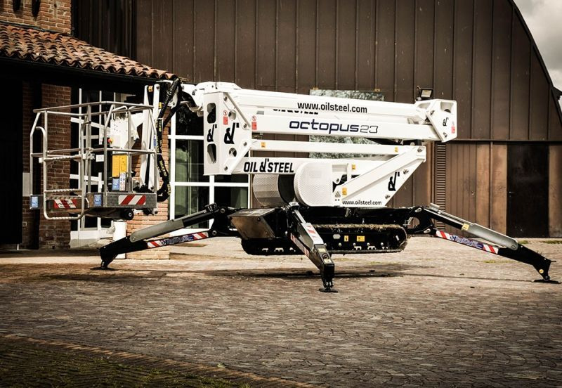 Oil&Steel Octopus 23 nowy podnośnik koszowy na gąsienicach 23 m - Piattaforma aerea ragno: foto 4 Oil&Steel Octopus 23 nowy podnośnik koszowy na gąsienicach 23 m - Piattaforma aerea ragno: foto 4