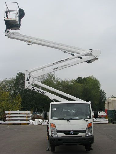Oil&Steel Snake 2612 Plus podnośnik koszowy 26 m zamontowany na Nissan Cabstar - Piattaforma autocarrata: foto 2 Oil&Steel Snake 2612 Plus podnośnik koszowy 26 m zamontowany na Nissan Cabstar - Piattaforma autocarrata: foto 2