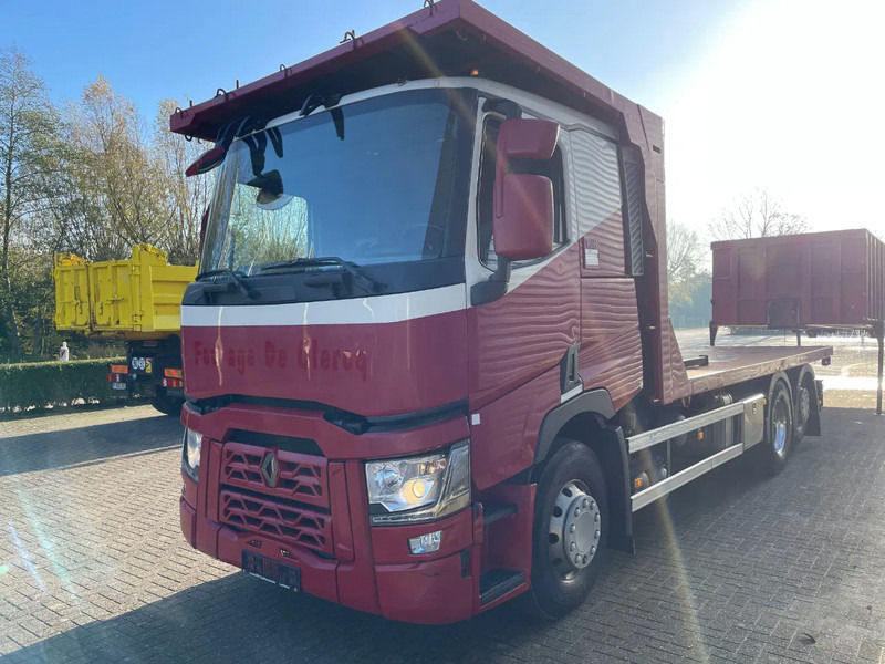 Renault T 460 / VOLLEDIG LUCHT GEVEERD / ALU VELGEN / HANDGESCHAKELD / LOW KM / - Autocarro con pianale/ Cassone fisso: foto 3 Renault T 460 / VOLLEDIG LUCHT GEVEERD / ALU VELGEN / HANDGESCHAKELD / LOW KM / - Autocarro con pianale/ Cassone fisso: foto 3
