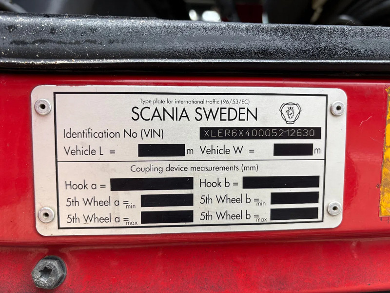 Trattore stradale Scania R500 V8 / 6x4 / HANDGESCHAKELD / SCHUIFSCHOTEL / HYDRAULIEK / RETARDER /: foto 9