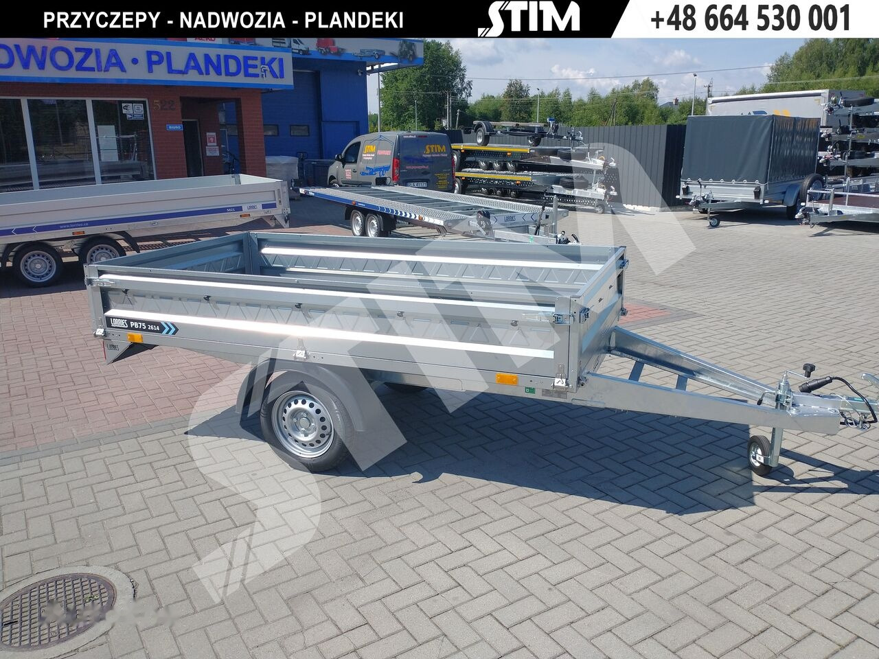 Lorries PB75-2614/1 - Rimorchio per auto: foto 2 Lorries PB75-2614/1 - Rimorchio per auto: foto 2