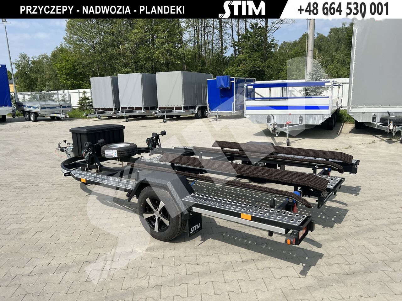 Stim L21-SWQ/1300 vr. B 2x skuter lub 2 x quad lub skuter i quad - Carrello per barca: foto 5 Stim L21-SWQ/1300 vr. B 2x skuter lub 2 x quad lub skuter i quad - Carrello per barca: foto 5