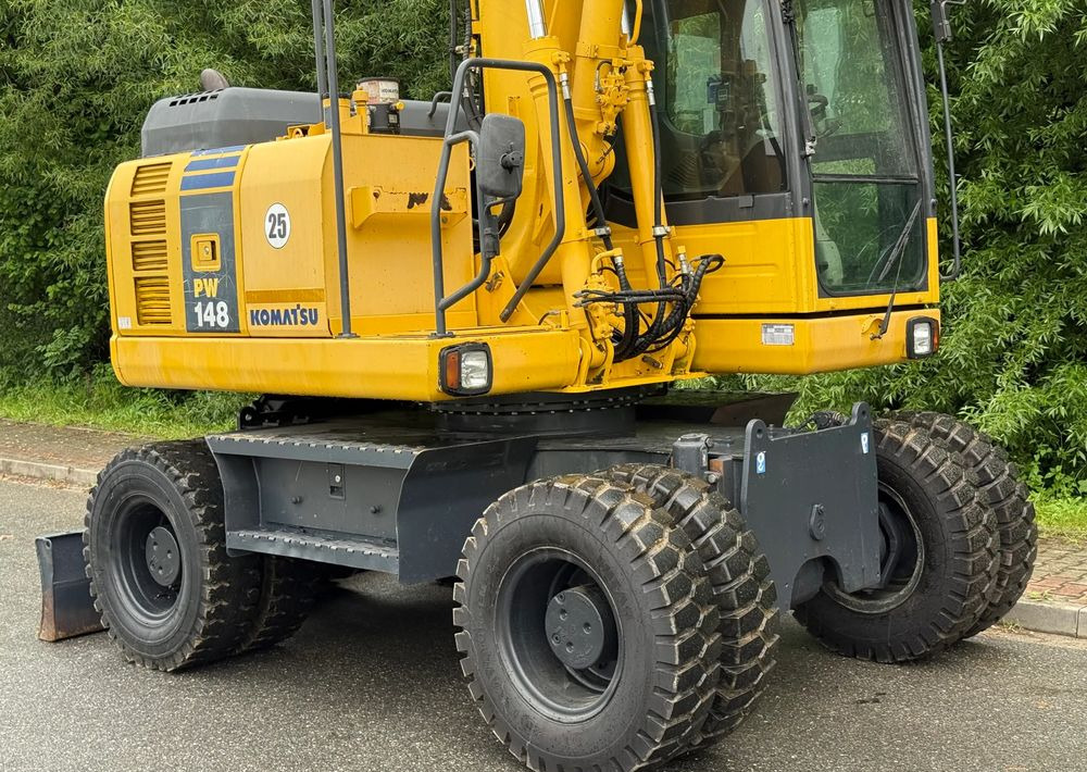 Komatsu * Komatsu PW 148 *ROTOTILT * Sprowadzona * Stan Perfekcyjny * Koparka Kołowa * - Escavatore gommato: foto 5 Komatsu * Komatsu PW 148 *ROTOTILT * Sprowadzona * Stan Perfekcyjny * Koparka Kołowa * - Escavatore gommato: foto 5