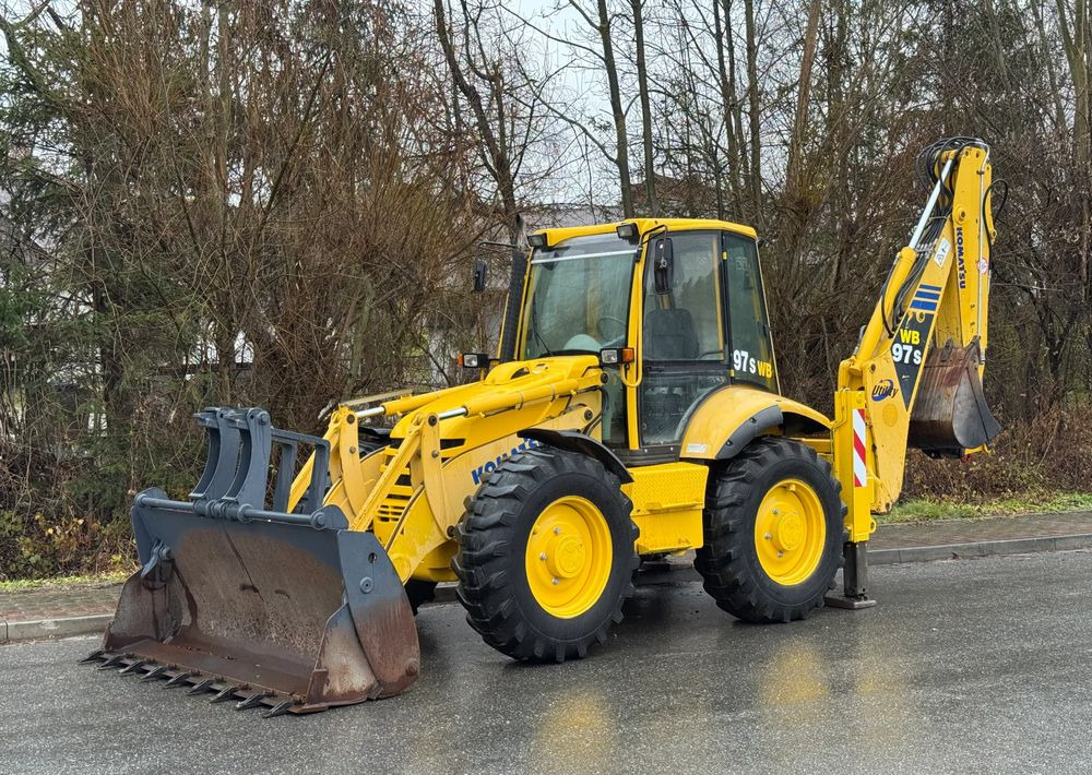 Komatsu * Koparko Ładowarka * Komatsu WB 97 S Utility * - Terna: foto 1 Komatsu * Koparko Ładowarka * Komatsu WB 97 S Utility * - Terna: foto 1