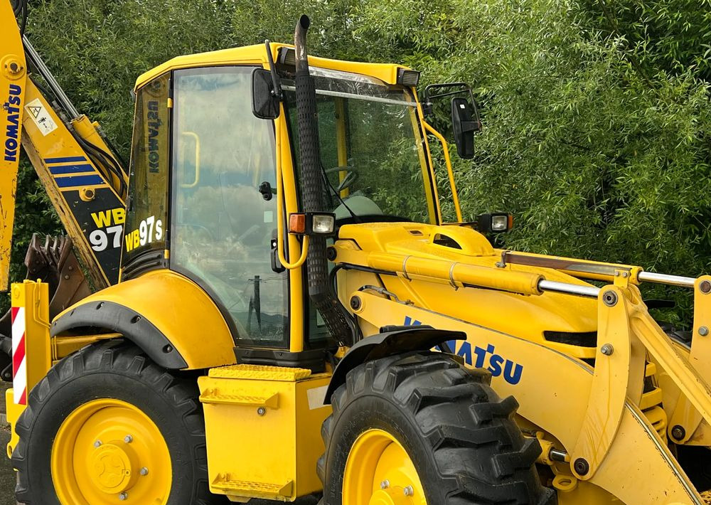 Komatsu * Koparko Ładowarka * Komatsu WB 97 S Utility * - Terna: foto 4 Komatsu * Koparko Ładowarka * Komatsu WB 97 S Utility * - Terna: foto 4