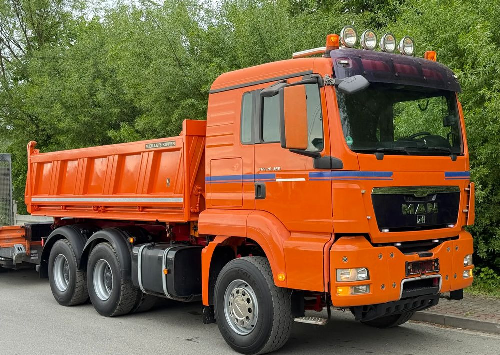 MAN * Kiper * Wywrotka * 26-480 * MAN TGS 6x4 Bordmatic * Zastaw Tandem Niskopodwozie * Stan Perfekcyjny * - Autocarro ribaltabile: foto 3 MAN * Kiper * Wywrotka * 26-480 * MAN TGS 6x4 Bordmatic * Zastaw Tandem Niskopodwozie * Stan Perfekcyjny * - Autocarro ribaltabile: foto 3