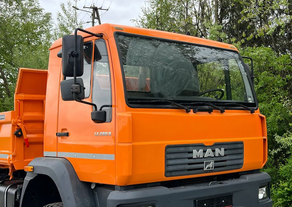 MAN * LE 280 B * MAN * 4x4 * Kiper Wywrotka x3 * Meiller * Sprowadzony * Stan Perfekcyjny * - Autocarro ribaltabile: foto 4 MAN * LE 280 B * MAN * 4x4 * Kiper Wywrotka x3 * Meiller * Sprowadzony * Stan Perfekcyjny * - Autocarro ribaltabile: foto 4