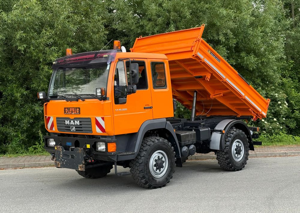 MAN * MAN 10-220 * Kiper Wywrotka Meiller * 4x4 * Zimowe Utrzymanie * Unimog * - Autocarro ribaltabile: foto 1 MAN * MAN 10-220 * Kiper Wywrotka Meiller * 4x4 * Zimowe Utrzymanie * Unimog * - Autocarro ribaltabile: foto 1