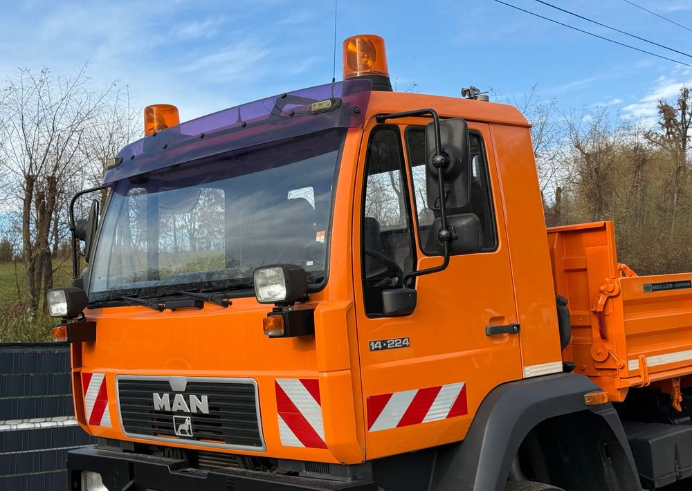 MAN * MAN 14-220 * Kiper Wywrotka Meiller * 4x4 * Zimowe Utrzymanie * Unimog * - Autocarro ribaltabile: foto 5 MAN * MAN 14-220 * Kiper Wywrotka Meiller * 4x4 * Zimowe Utrzymanie * Unimog * - Autocarro ribaltabile: foto 5