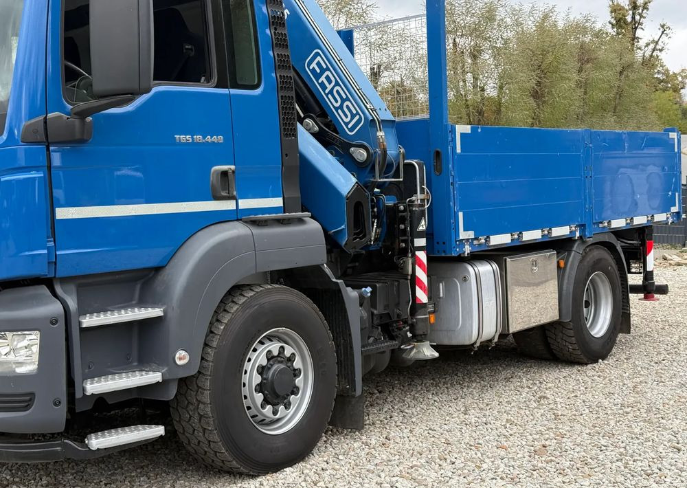 MAN * MAN 18.440 TGS * 4x4 * HDS Fassi F215 * Sprowadzony * 95 000 KM ! * Stan Jak Nowy - Autocarro con pianale/ Cassone fisso, Camion con gru: foto 5 MAN * MAN 18.440 TGS * 4x4 * HDS Fassi F215 * Sprowadzony * 95 000 KM ! * Stan Jak Nowy - Autocarro con pianale/ Cassone fisso, Camion con gru: foto 5