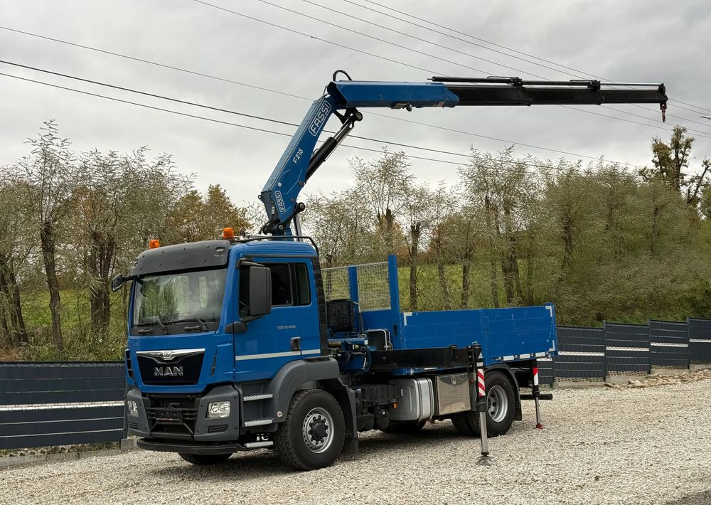MAN * MAN 18.440 TGS * 4x4 * HDS Fassi F215 * Sprowadzony * 95 000 KM ! * Stan Jak Nowy - Autocarro con pianale/ Cassone fisso, Camion con gru: foto 1 MAN * MAN 18.440 TGS * 4x4 * HDS Fassi F215 * Sprowadzony * 95 000 KM ! * Stan Jak Nowy - Autocarro con pianale/ Cassone fisso, Camion con gru: foto 1