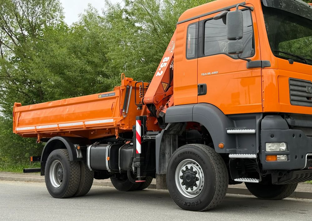 MAN * MAN 18 480 * KIPER WYWROTKA * 4x4 * HDS ATLAS 85* STAN BARDZO DOBRY * Sprowadzony - Autocarro ribaltabile: foto 5 MAN * MAN 18 480 * KIPER WYWROTKA * 4x4 * HDS ATLAS 85* STAN BARDZO DOBRY * Sprowadzony - Autocarro ribaltabile: foto 5