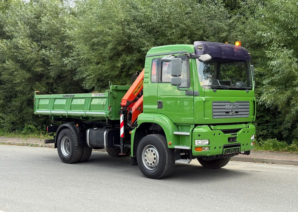 MAN * MAN TGA 18-360 * Kiper Wywrotka * 4x2 * Kran Palfinger PK 9501 Sprowadzony - Autocarro ribaltabile: foto 2 MAN * MAN TGA 18-360 * Kiper Wywrotka * 4x2 * Kran Palfinger PK 9501 Sprowadzony - Autocarro ribaltabile: foto 2