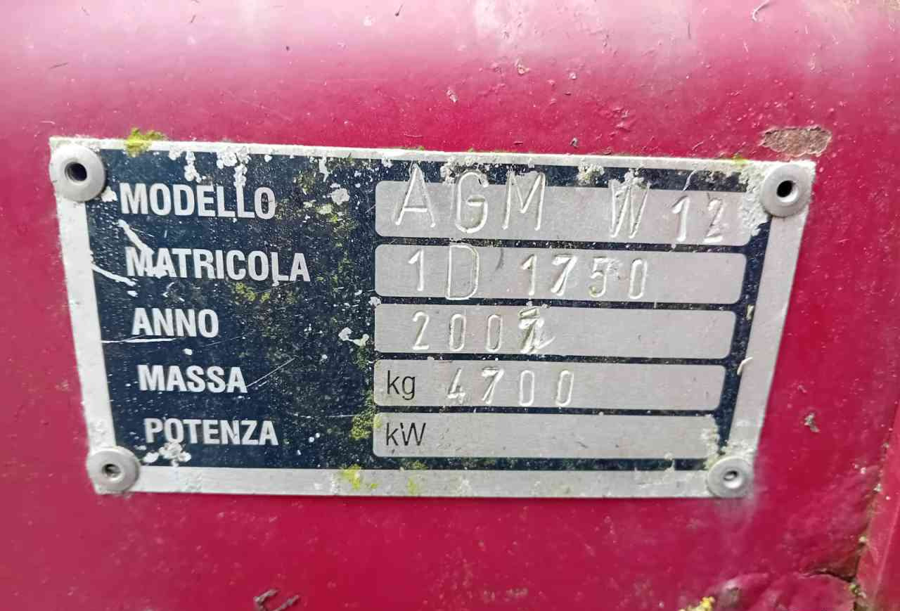 Carro miscelatore AGM W12 voermengwagen voermachines: foto 7 Carro miscelatore AGM W12 voermengwagen voermachines: foto 7