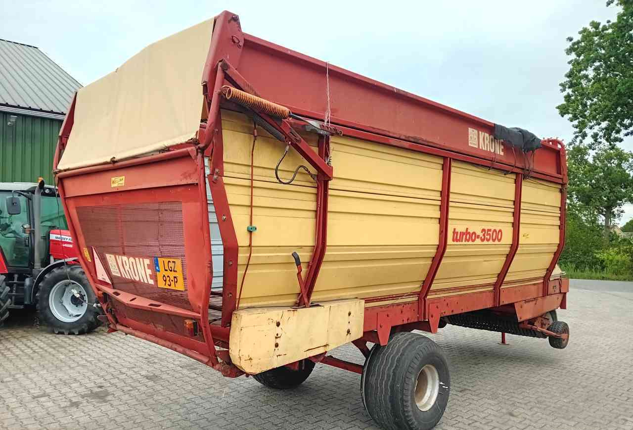 Krone Turbo 3500 enkelas - Carro autocaricante: foto 4 Krone Turbo 3500 enkelas - Carro autocaricante: foto 4