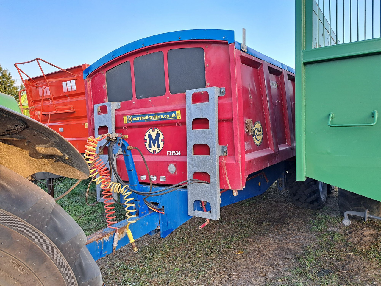 Przyczepa skorupowa Marshall 15 ton - Rimorchio agricolo: foto 2 Przyczepa skorupowa Marshall 15 ton - Rimorchio agricolo: foto 2