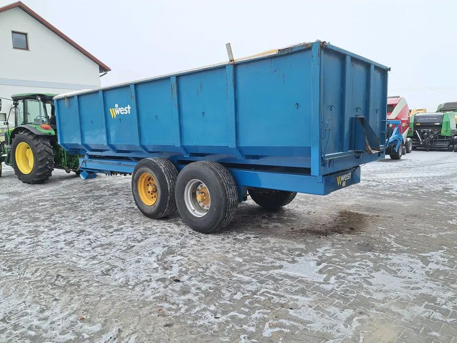 Przyczepa skorupowa WEST 14 ton - Rimorchio agricolo: foto 2 Przyczepa skorupowa WEST 14 ton - Rimorchio agricolo: foto 2