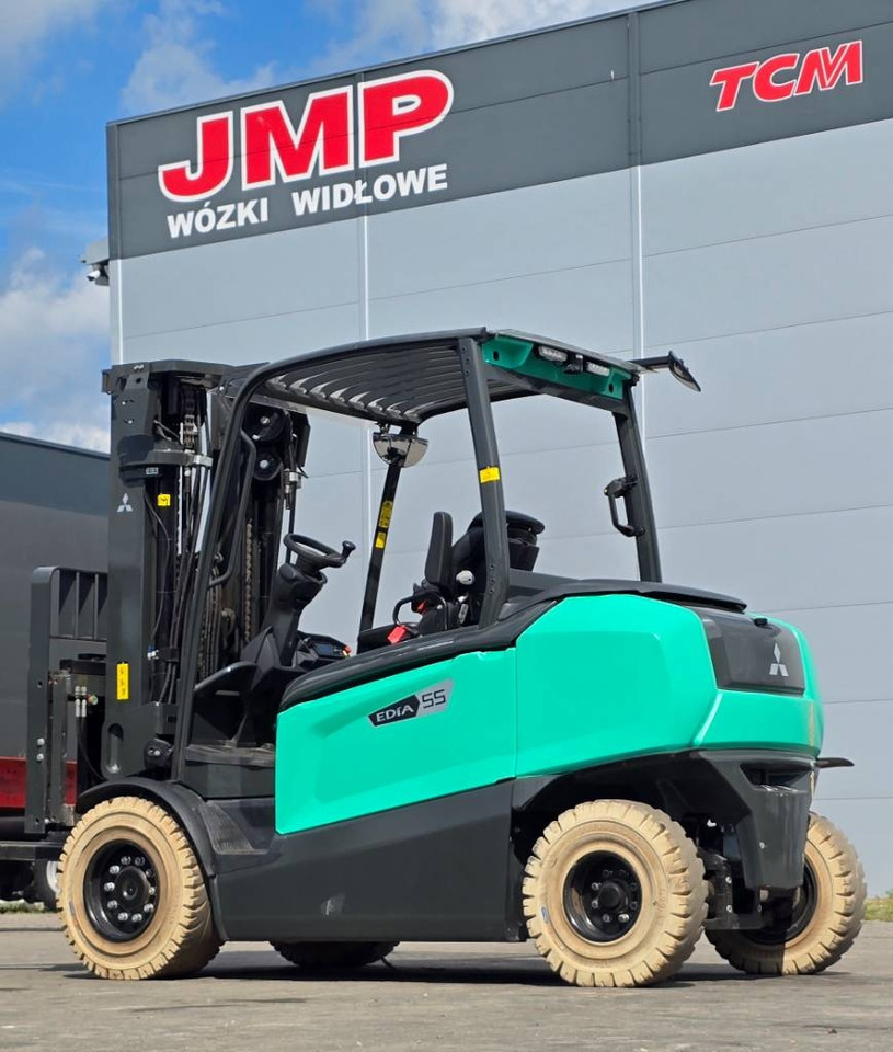 Carrello elevatore elettrico Mitsubishi FB 55 NH DEMO 122hrs only !: foto 12