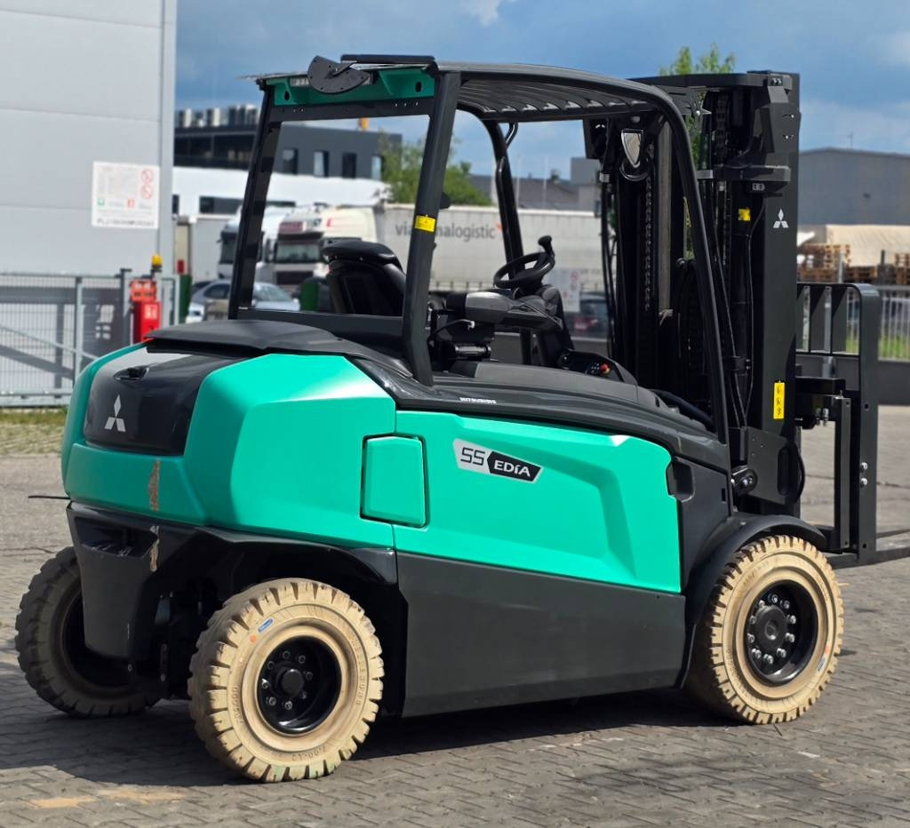 Carrello elevatore elettrico Mitsubishi FB 55 NH DEMO 122hrs only !: foto 7