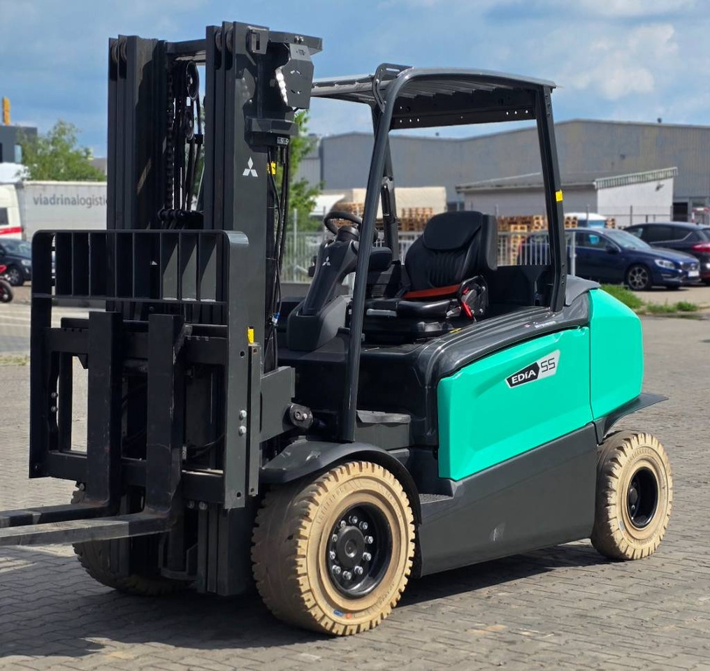 Carrello elevatore elettrico Mitsubishi FB 55 NH DEMO 122hrs only !: foto 13