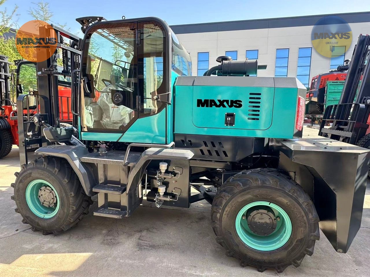 Maxus 23.04 in stock in Poland/ Wózek terenowy 4x4 / 4x4 terrain forklift / позашляховий 4x4 вилковий навантажувач / Geländestapler 4x4 Diesel - Carrello elevatore fuoristrada: foto 4 Maxus 23.04 in stock in Poland/ Wózek terenowy 4x4 / 4x4 terrain forklift / позашляховий 4x4 вилковий навантажувач / Geländestapler 4x4 Diesel - Carrello elevatore fuoristrada: foto 4