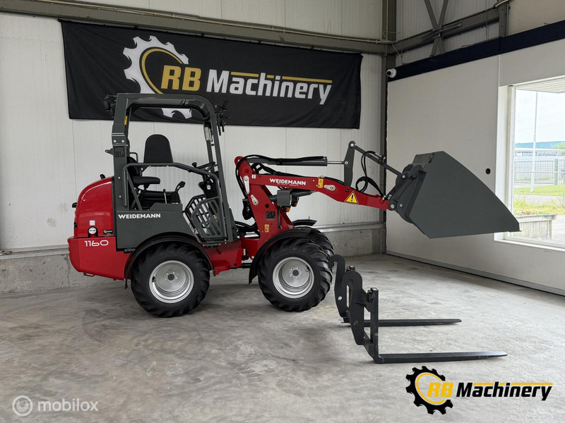 Weidemann 1160 Special (nieuw met volledige garantie) - Pala gommata: foto 1 Weidemann 1160 Special (nieuw met volledige garantie) - Pala gommata: foto 1