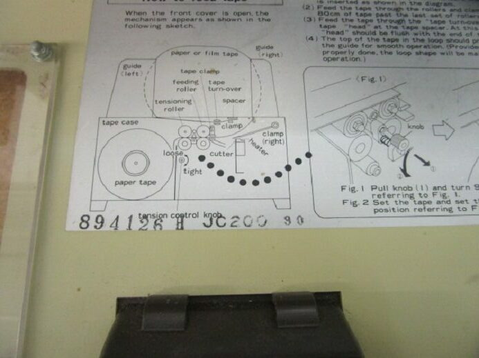 BANDEROLIERMASCHINE TANNER JC200 80 - Macchina per imballaggio: foto 4 BANDEROLIERMASCHINE TANNER JC200 80 - Macchina per imballaggio: foto 4