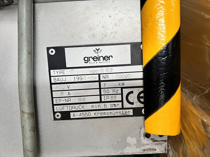 GREINER STAPELUNG - Macchina per imballaggio: foto 3 GREINER STAPELUNG - Macchina per imballaggio: foto 3