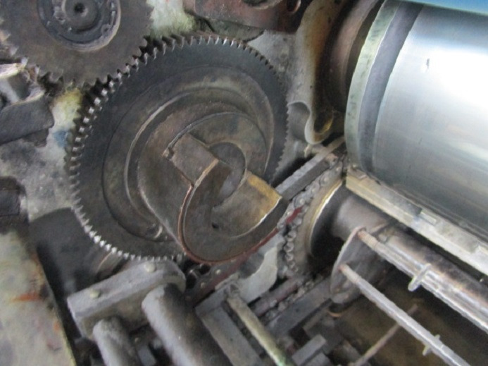 Macchina da stampa offset HB GTO 46 + Vers. MIT N&P EINHEIT  (Nummerier und Perforiereinheit): foto 10