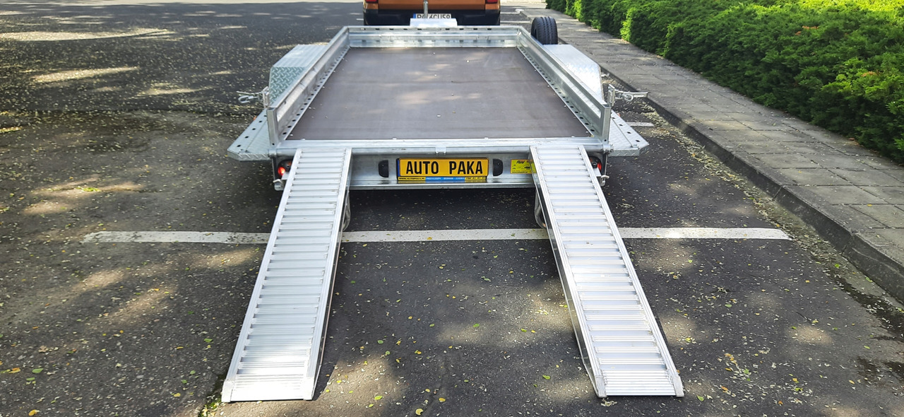 Rimorchio trasporto macchine operatrici nuovo PRZYCZEPA DO KOPARKI MINIKOPARKI BUDOWLANA 3,5 ALU / CONSTRUCTION EXCAVATOR MINI EXCAVATOR TRAILER 3.5 ALU: foto 6