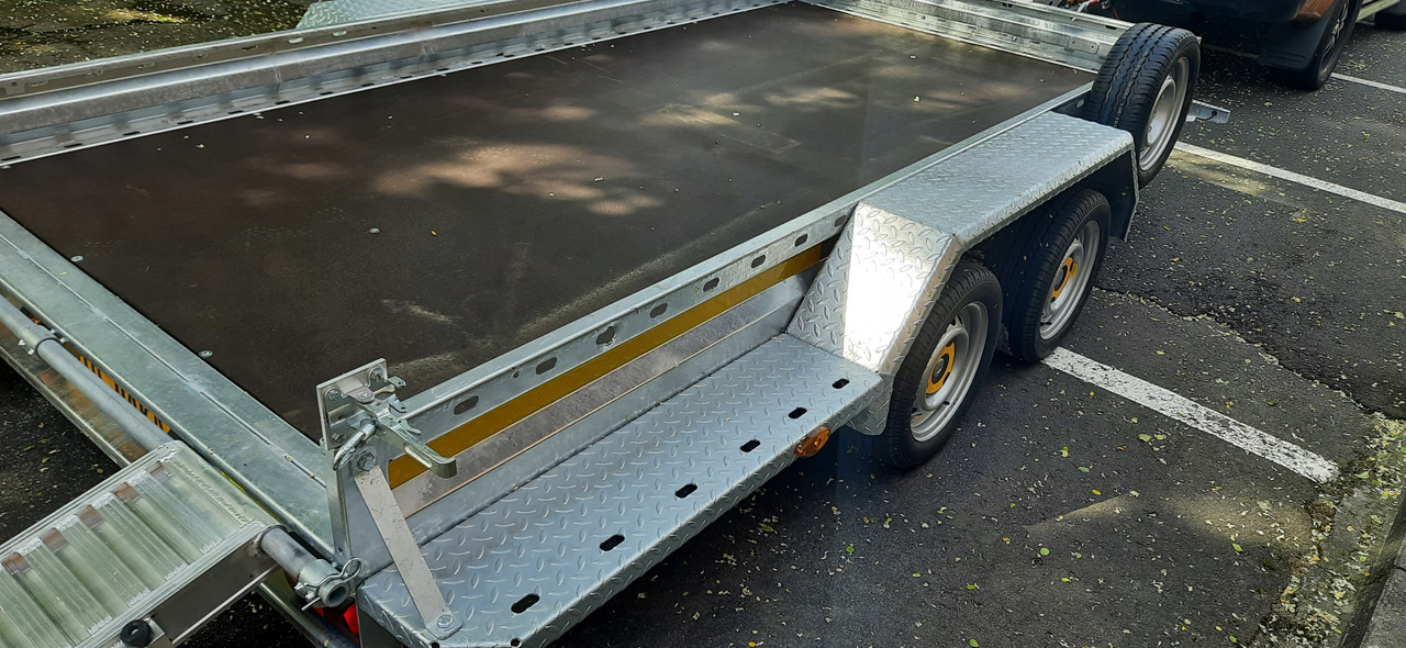 Rimorchio trasporto macchine operatrici nuovo PRZYCZEPA DO KOPARKI MINIKOPARKI BUDOWLANA 3,5 ALU / CONSTRUCTION EXCAVATOR MINI EXCAVATOR TRAILER 3.5 ALU: foto 9