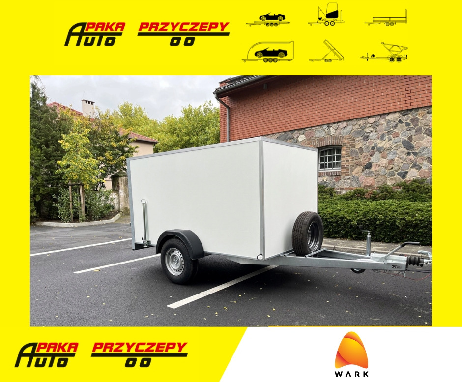 PRZYCZEPA KONTENER CARGO BOX 2,6 x 1,5 ZABUDOWANA / CARGO CONTAINER TRAILER BOX 2.6 x 1.5 ENCLOSED - Rimorchio furgonato: foto 1 PRZYCZEPA KONTENER CARGO BOX 2,6 x 1,5 ZABUDOWANA / CARGO CONTAINER TRAILER BOX 2.6 x 1.5 ENCLOSED - Rimorchio furgonato: foto 1