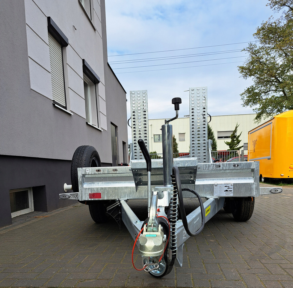 PRZYCZEPA LAWETA DO MINIKOPARKI POD KOPARKĘ 315 x 150 cm, 2700KG / MINI EXCAVATOR TRANSPORTER TRAILER 2700KG - Rimorchio trasporto macchine operatrici: foto 3 PRZYCZEPA LAWETA DO MINIKOPARKI POD KOPARKĘ 315 x 150 cm, 2700KG / MINI EXCAVATOR TRANSPORTER TRAILER 2700KG - Rimorchio trasporto macchine operatrici: foto 3