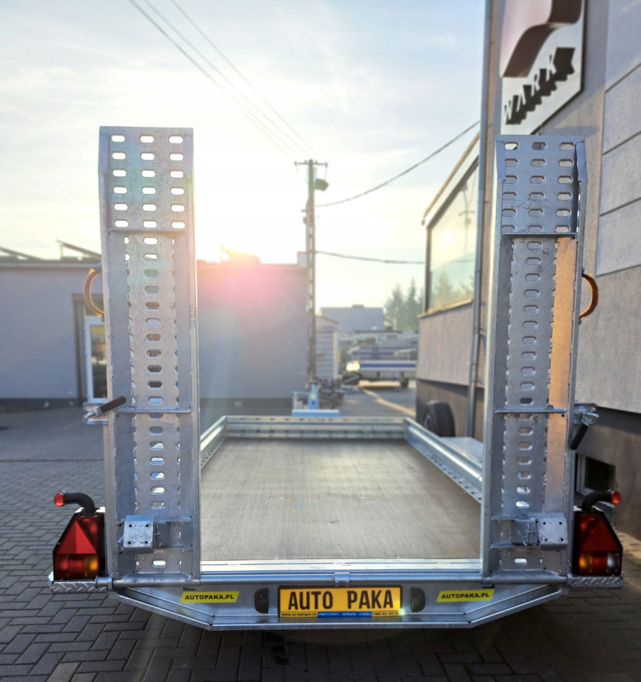 Rimorchio trasporto macchine operatrici nuovo PRZYCZEPA WARK KHD DO MINIKOPARKI KOPARKI REGULOWANY DYSZEL DMC 3500 / WARK KHD TRAILER FOR MINI EXCAVATOR WITH ADJUSTABLE DRAWBAR DMC 3500: foto 8