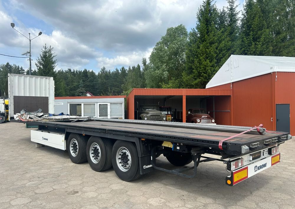 Krone SD FIRANKA / PLATFORMA / USZKODZONA ZABUDOWA / 2019 ROK !! - Semirimorchio cassonato/ Pianale: foto 3 Krone SD FIRANKA / PLATFORMA / USZKODZONA ZABUDOWA / 2019 ROK !! - Semirimorchio cassonato/ Pianale: foto 3