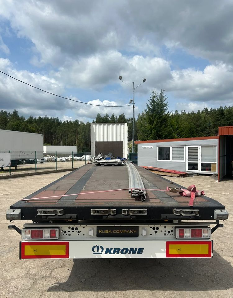 Krone SD FIRANKA / PLATFORMA / USZKODZONA ZABUDOWA / 2019 ROK !! - Semirimorchio cassonato/ Pianale: foto 5 Krone SD FIRANKA / PLATFORMA / USZKODZONA ZABUDOWA / 2019 ROK !! - Semirimorchio cassonato/ Pianale: foto 5