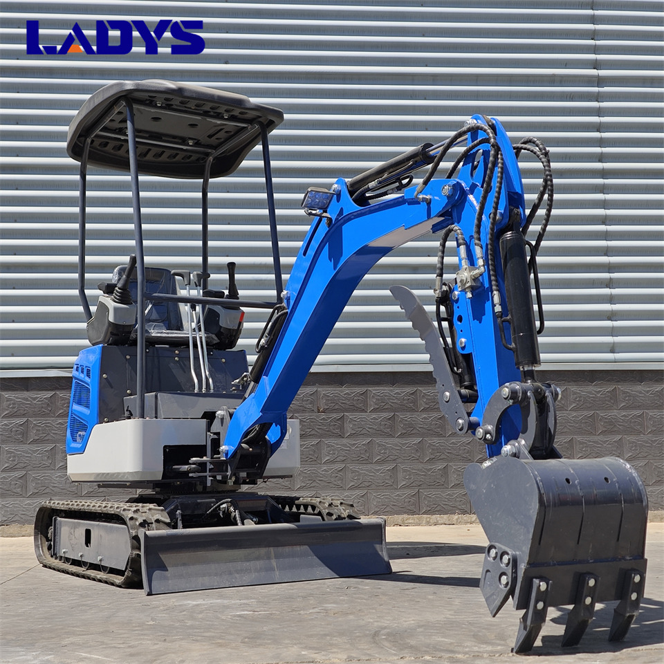 LADYS DY18Mini Excavator Digger Miniexcavadora EPA Kubota Engine Mini Excavator For Sale With Mini Excavator Attachment Set - Escavatore cingolato: foto 4 LADYS DY18Mini Excavator Digger Miniexcavadora EPA Kubota Engine Mini Excavator For Sale With Mini Excavator Attachment Set - Escavatore cingolato: foto 4