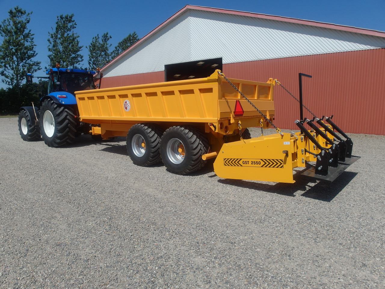 Leasing di GST  1500-3000  Gravel Road leveler box laying of gravel  for trucks and tractor GST  1500-3000  Gravel Road leveler box laying of gravel  for trucks and tractor: foto 11