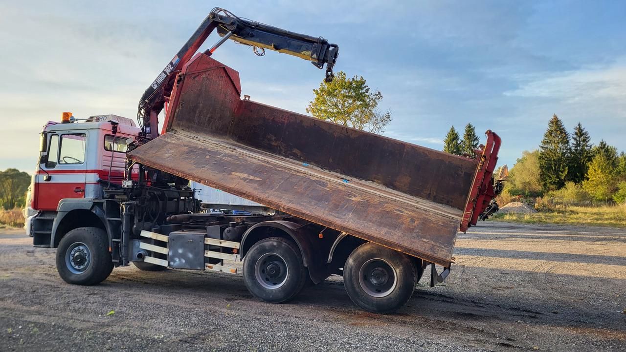 MAN 33.414 6X6 HIAB 102 33.414 - Autocarro ribaltabile: foto 4 MAN 33.414 6X6 HIAB 102 33.414 - Autocarro ribaltabile: foto 4