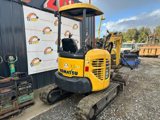 Komatsu PC26MR-3  à 19900€ HT - Miniescavatore: foto 3 Komatsu PC26MR-3  à 19900€ HT - Miniescavatore: foto 3