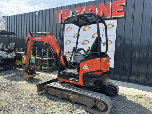 Kubota U27-4 à 20500 € HT - Miniescavatore: foto 2 Kubota U27-4 à 20500 € HT - Miniescavatore: foto 2