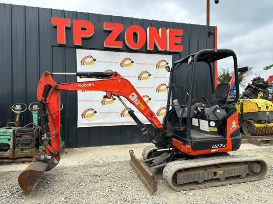 Kubota U27-4 à 20500 € HT - Miniescavatore: foto 4 Kubota U27-4 à 20500 € HT - Miniescavatore: foto 4