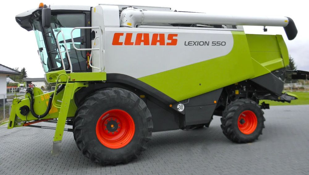 Claas Lexion 550 2005 Rok, heder V750, Najbogatsza Wersja, Nie Malowany, Stan Idealny - Mietitrebbia: foto 2 Claas Lexion 550 2005 Rok, heder V750, Najbogatsza Wersja, Nie Malowany, Stan Idealny - Mietitrebbia: foto 2
