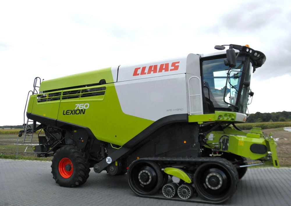 Claas Lexion 760 Terra Trac 2015 Rok, 1900 motgodzin, Heder V 930 2019 Rok, Najbogatsza Wersja, Nie Malowany, Stan Idealny - Mietitrebbia: foto 3 Claas Lexion 760 Terra Trac 2015 Rok, 1900 motgodzin, Heder V 930 2019 Rok, Najbogatsza Wersja, Nie Malowany, Stan Idealny - Mietitrebbia: foto 3