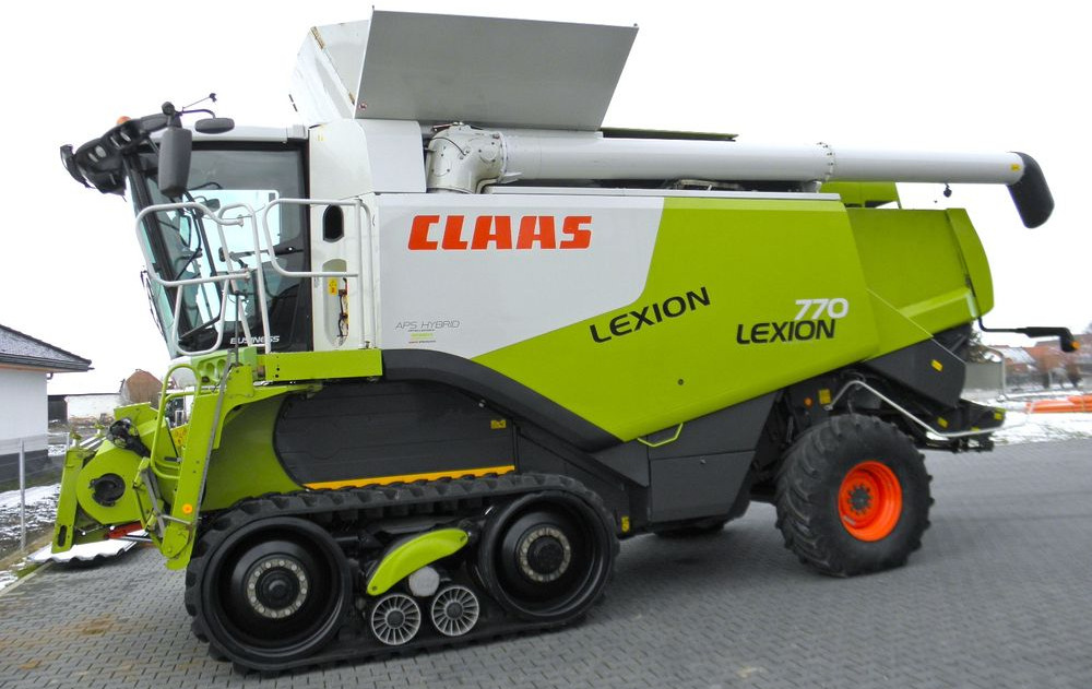 Claas Lexion 770 Terra Trac Heder V10,5, Najbogatsza Wersja, Nie Malowany, Stan Bardzo Dobry - Mietitrebbia: foto 3 Claas Lexion 770 Terra Trac Heder V10,5, Najbogatsza Wersja, Nie Malowany, Stan Bardzo Dobry - Mietitrebbia: foto 3