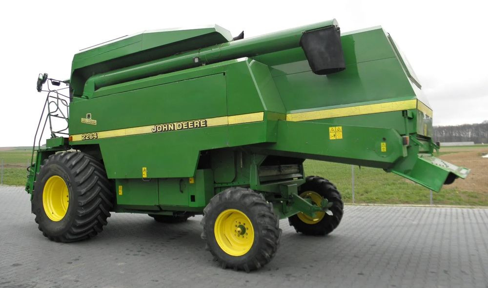 Mietitrebbia John Deere 2264 HM 1998 Rok, heder 6,1 m, Stol do rzepaku, Nie Malowany, Stan Bardzo Dobry: foto 8