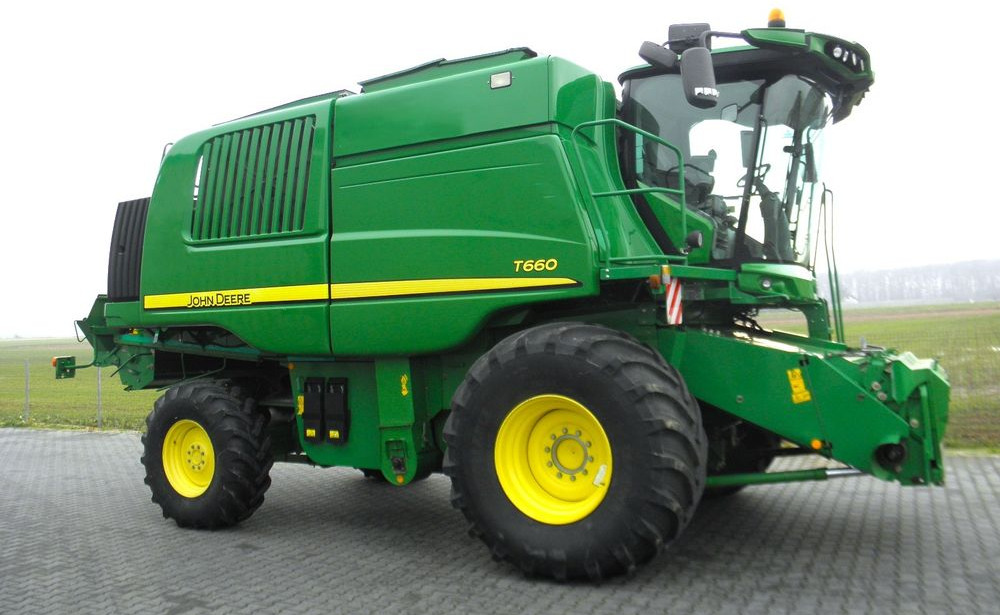 John Deere T 660 2012 Rok, heder 7,6m, Nowsza Wersja, Nie Malowany, Stan Bardzo Dobry - Mietitrebbia: foto 4 John Deere T 660 2012 Rok, heder 7,6m, Nowsza Wersja, Nie Malowany, Stan Bardzo Dobry - Mietitrebbia: foto 4