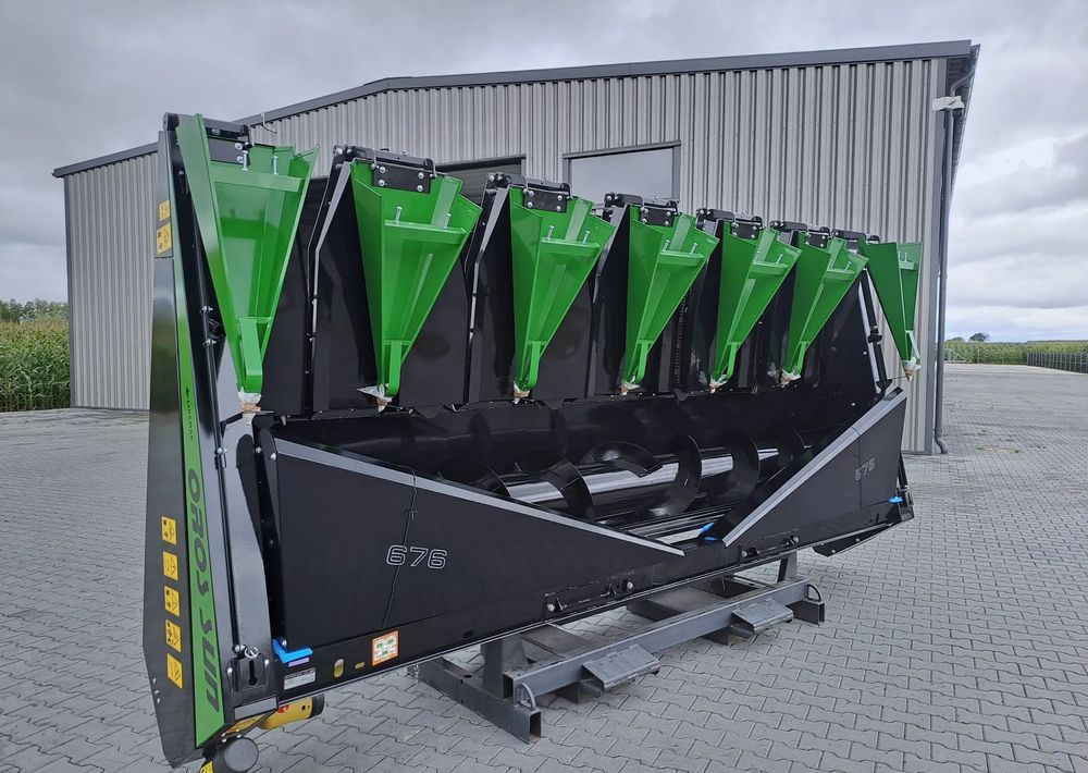 Oros Oros SUN 676 6 rzędowy, Nowe Przystawki do zbioru Słonecznika - Barra di taglio per girasol: foto 3 Oros Oros SUN 676 6 rzędowy, Nowe Przystawki do zbioru Słonecznika - Barra di taglio per girasol: foto 3