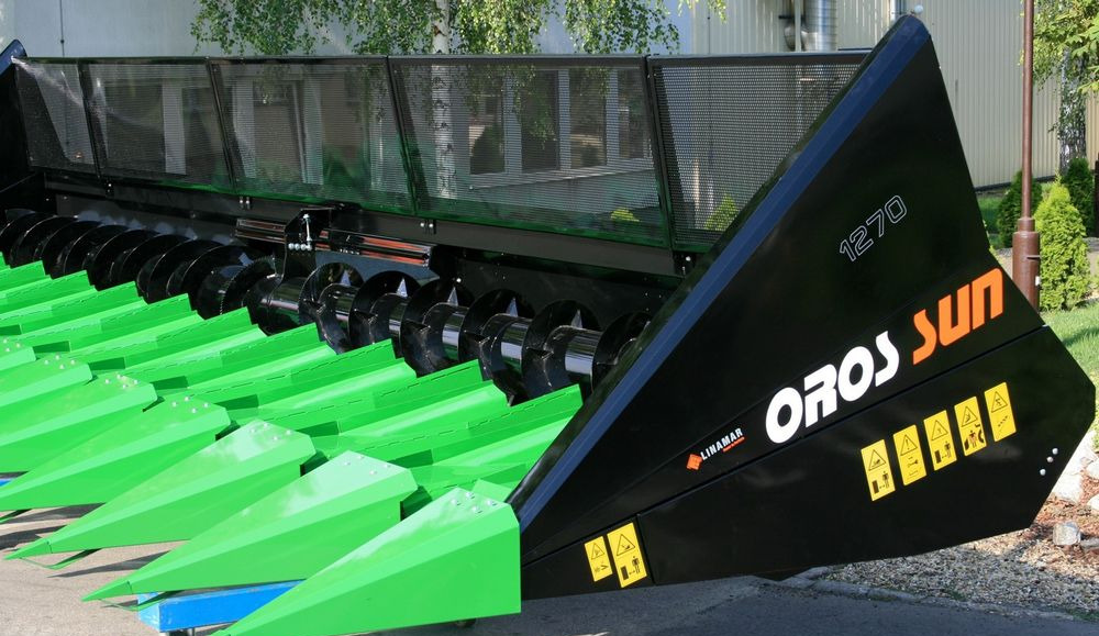 Oros SUN 1276 12 rzędowy, Nowe przystawki do Zbioru Słonecznika - Barra di taglio per girasol: foto 4 Oros SUN 1276 12 rzędowy, Nowe przystawki do Zbioru Słonecznika - Barra di taglio per girasol: foto 4