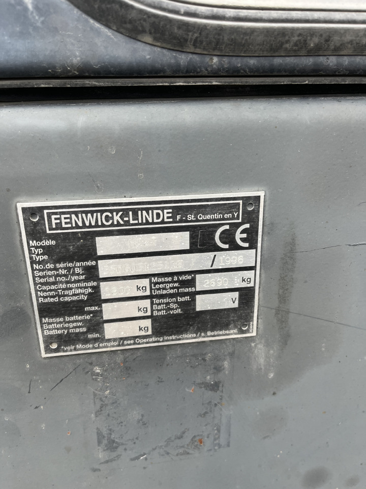 FENWICK H18 1t8 - Carrello elevatore a gas: foto 3 FENWICK H18 1t8 - Carrello elevatore a gas: foto 3